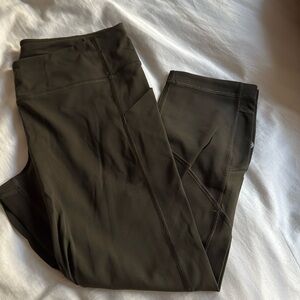 Olive green leggings